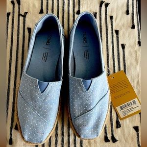 TOMS espadrilles. Brand New with tags.